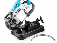 Elektrische lintzaag voor metaal 1100 watt incl. led-werktafel en 2 banden - afbeelding 1 van  9