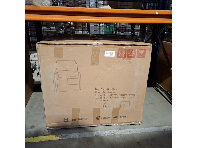 Elektrische lounge fauteuil, grey, 2026 - afbeelding 3 van  3