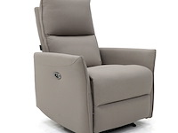 Elektrische lounge fauteuil, khaki, 2026 - afbeelding 2 van  3