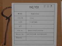 Elektrische motorscooter, yashixin, bumblebee grey - afbeelding 7 van  7