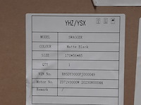 Elektrische motorscooter, yuhanzhen, swagger matt black - afbeelding 7 van  7