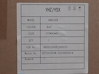 Elektrische motorscooter, yuhanzhen, swagger red - afbeelding 7 van  7