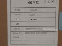 Elektrische motorscooter, yuhanzhen, swagger yellow - afbeelding 7 van  7