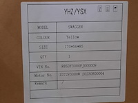 Elektrische motorscooter, yuhanzhen, swagger yellow - afbeelding 7 van  7