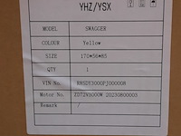 Elektrische motorscooter, yuhanzhen, swagger yellow - afbeelding 7 van  7
