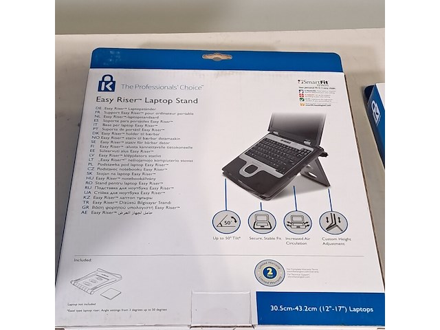 Elektrische nietmachine en 2x laptop stander, rapid/kensington, 5050e/easy riser - afbeelding 5 van  14