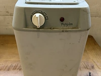 Elektrische onderbouwboiler / close-in boiler, pelgrim, ib 100, wit/lichtgrijs, 2.000 w | 8 bar | instelbare thermostaat
