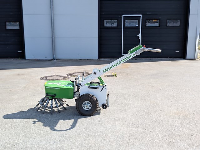 Elektrische onkruidborstel, gwb (green weed brush), e400-24, 2021, incl. acculader - afbeelding 12 van  20