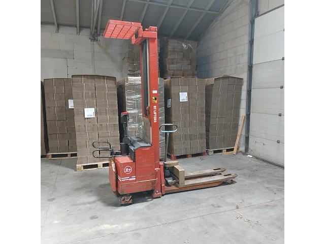 Elektrische pallet stapelaar + pompkar, bt, ls 1250 e - afbeelding 1 van  16