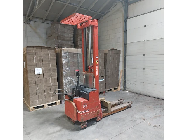 Elektrische pallet stapelaar + pompkar, bt, ls 1250 e - afbeelding 9 van  16