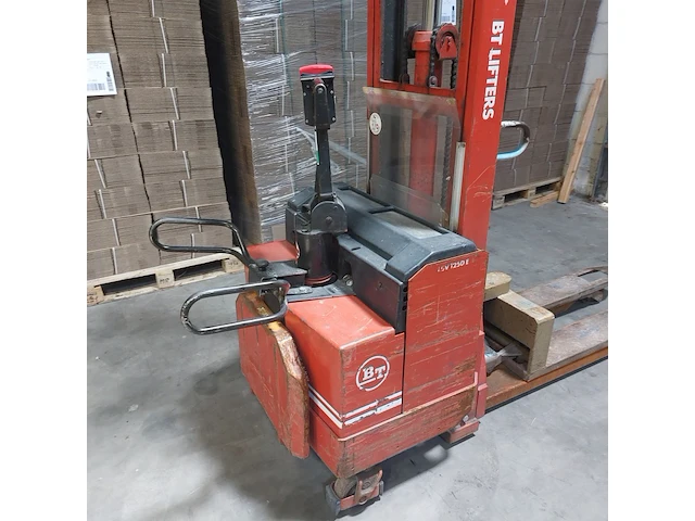 Elektrische pallet stapelaar + pompkar, bt, ls 1250 e - afbeelding 15 van  16