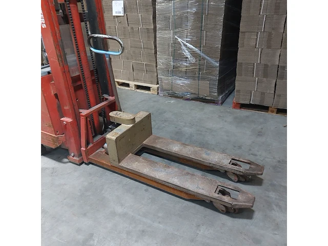 Elektrische pallet stapelaar + pompkar, bt, ls 1250 e - afbeelding 16 van  16