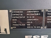 Elektrische pallettruck, jungheinrich, ese 20, 1999 - afbeelding 20 van  22