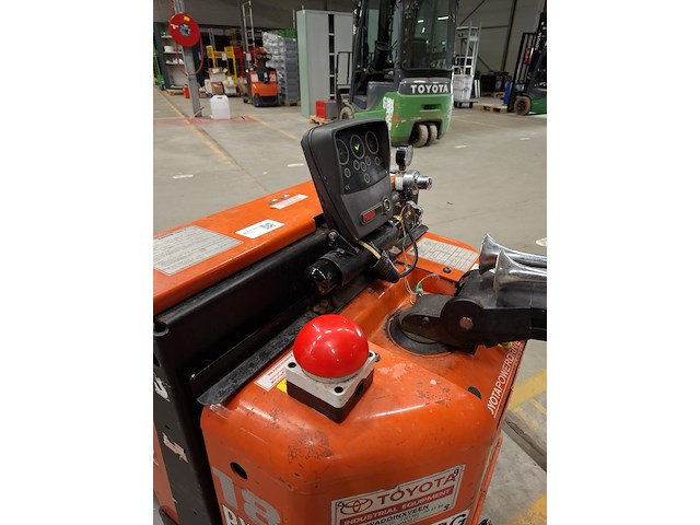 Elektrische pallettruck v.v. pyroban systeem toyota, lwe180, geschikt voor atex omgeving, bouwjaar 2005 - afbeelding 2 van  14