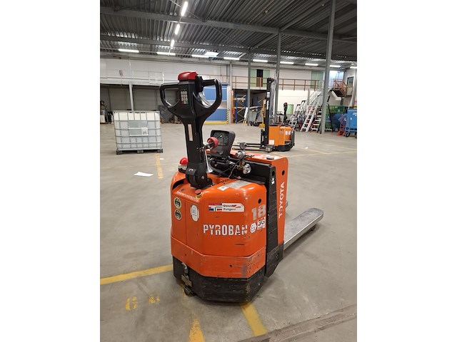 Elektrische pallettruck v.v. pyroban systeem toyota, lwe180, geschikt voor atex omgeving, bouwjaar 2005 - afbeelding 9 van  14