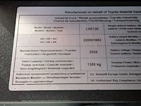 Elektrische palletwagen bt, lhe130, bouwjaar 2022 - afbeelding 5 van  14