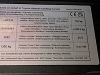 Elektrische palletwagen bt, lhe130, bouwjaar 2022 - afbeelding 6 van  14