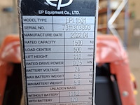 Elektrische palletwagen, ep equipment, epl1531 - afbeelding 7 van  10