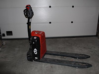 Elektrische palletwagen ep equipment type epl154. bouwjaar 2023. maximaal hefgewicht 1500 kg. afgelezen ure...