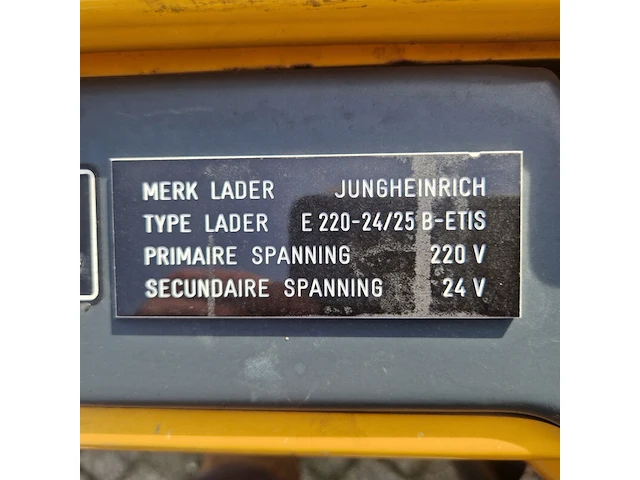 Elektrische palletwagen, jungheinrich, eje-118, 2004 - afbeelding 2 van  17