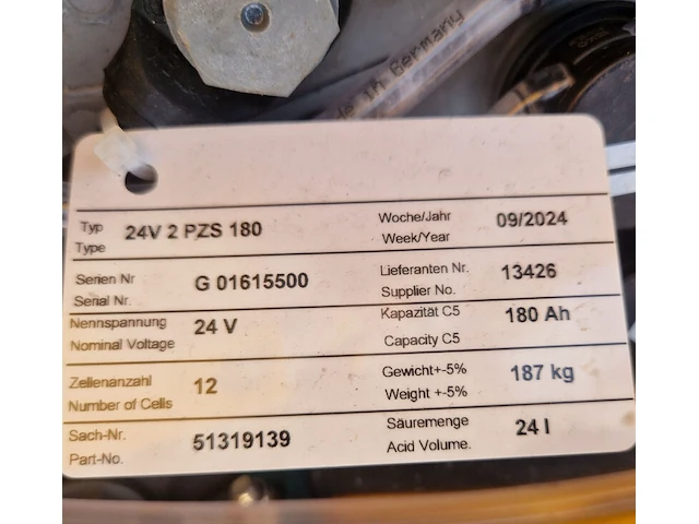 Elektrische palletwagen, jungheinrich, eje-118, 2004 - afbeelding 5 van  14