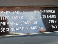 Elektrische palletwagen, jungheinrich, eje-118, 2004 - afbeelding 11 van  14