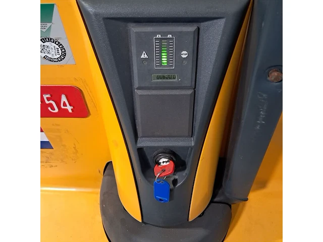 Elektrische palletwagen, jungheinrich, eje 118, 2005 - afbeelding 3 van  16