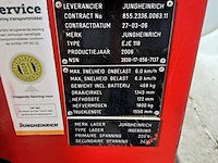Elektrische palletwagen, jungheinrich, eje 118, 2006 - afbeelding 5 van  13