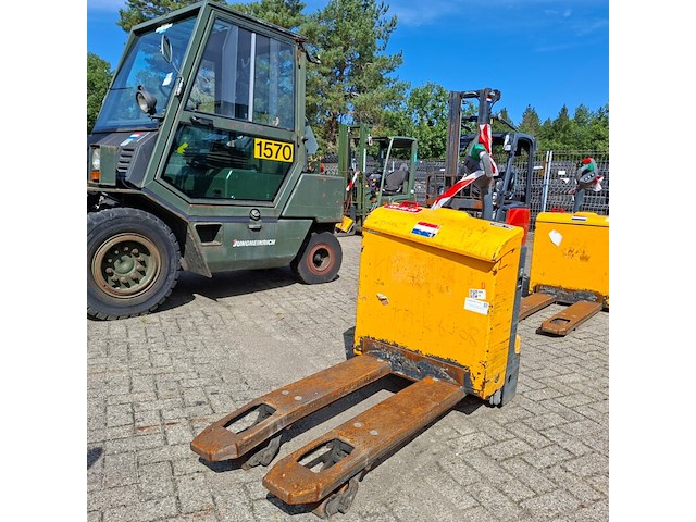 Elektrische palletwagen, jungheinrich, eje118, 2005 - afbeelding 1 van  11