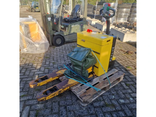 Elektrische palletwagen, jungheinrich, ele 16, 1998 - afbeelding 1 van  18