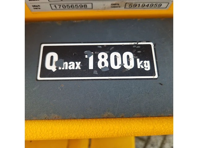 Elektrische palletwagen, jungheinrich, ele 18, 2002 - afbeelding 3 van  24