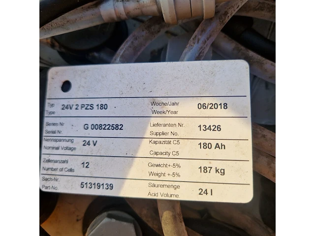 Elektrische palletwagen, jungheinrich, ele 18, 2002 - afbeelding 11 van  24