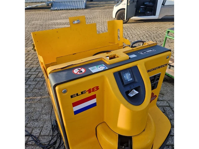 Elektrische palletwagen, jungheinrich, ele 18, 2002 - afbeelding 13 van  24