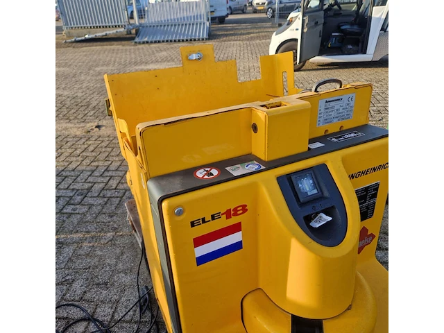 Elektrische palletwagen, jungheinrich, ele 18, 2002 - afbeelding 14 van  24