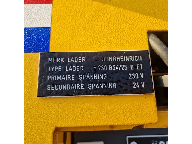 Elektrische palletwagen, jungheinrich, ele 18, 2002 - afbeelding 24 van  24