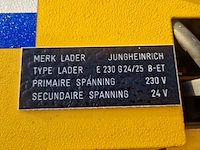 Elektrische palletwagen, jungheinrich, ele 18, 2002 - afbeelding 24 van  24
