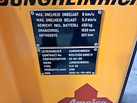 Elektrische palletwagen, jungheinrich, ele 20, 1999 - afbeelding 4 van  15