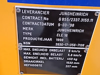 Elektrische palletwagen, jungheinrich, ele16, 2002 - afbeelding 3 van  8