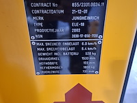 Elektrische palletwagen, jungheinrich, ele18, 2002 - afbeelding 10 van  12