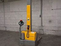 Elektrische palletwagen, jungheinrich, emc10, geel, 2003