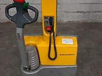 Elektrische palletwagen, jungheinrich, emc10, geel, 2003 - afbeelding 3 van  7