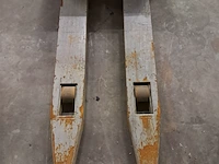 Elektrische palletwagen, jungheinrich, emc10, geel, 2003 - afbeelding 4 van  7