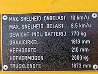 Elektrische palletwagen, jungheinrich, ere 220, 2004 - afbeelding 5 van  22