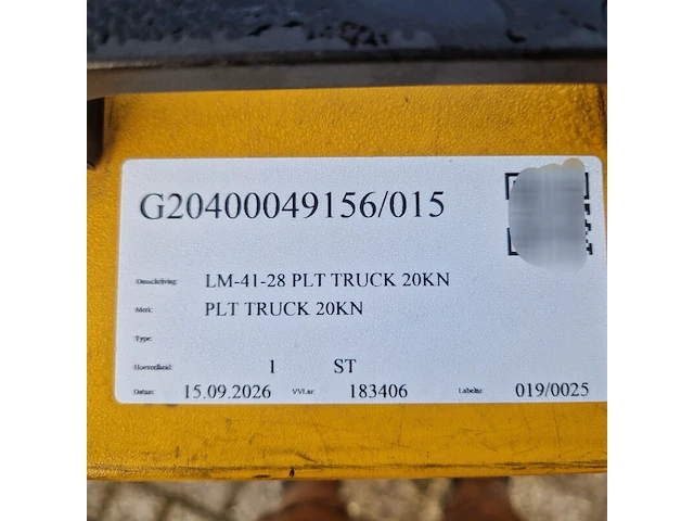 Elektrische palletwagen, jungheinrich, ere 220, 2004 - afbeelding 15 van  22