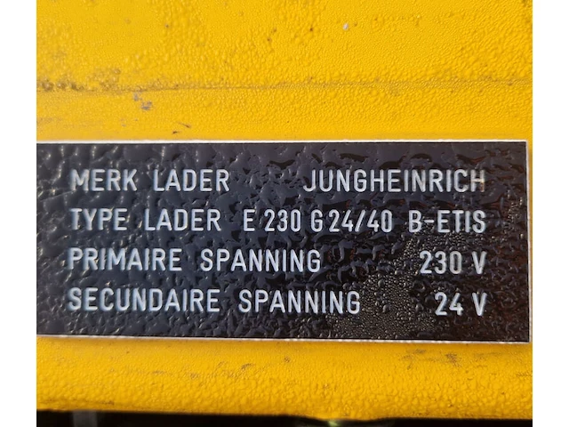 Elektrische palletwagen, jungheinrich, ere 220, 2004 - afbeelding 22 van  22