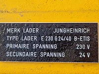 Elektrische palletwagen, jungheinrich, ere 220, 2004 - afbeelding 22 van  22