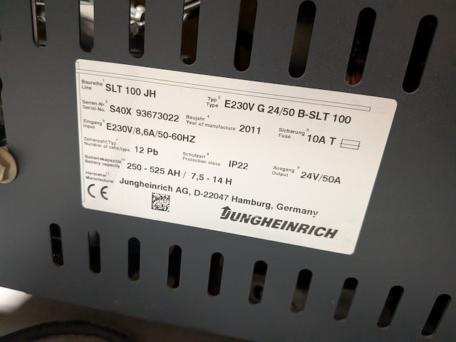 Elektrische palletwagen, jungheinrich, ere225, 2011 - afbeelding 17 van  24