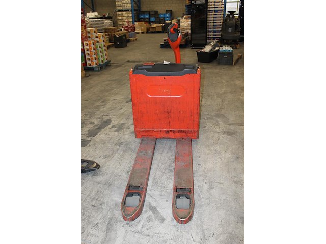 Elektrische palletwagen linde t16. draaiuren 594 uur. - afbeelding 4 van  4