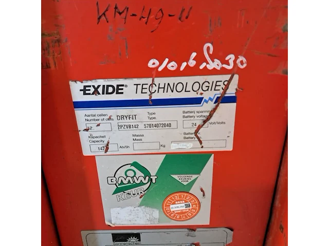Elektrische palletwagen, linde, t18, 2009 - afbeelding 3 van  12