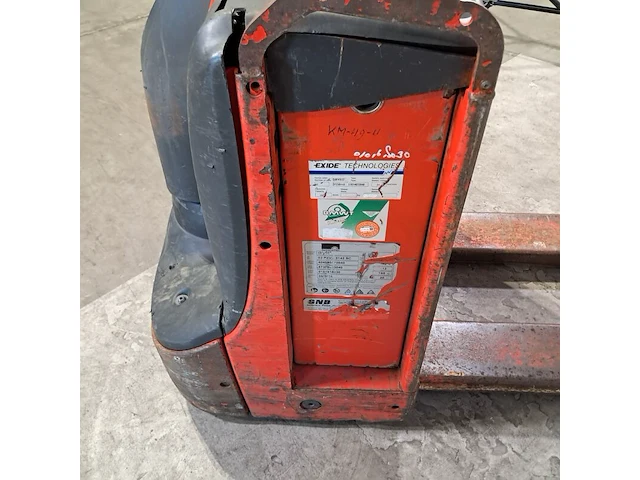 Elektrische palletwagen, linde, t18, 2009 - afbeelding 12 van  12